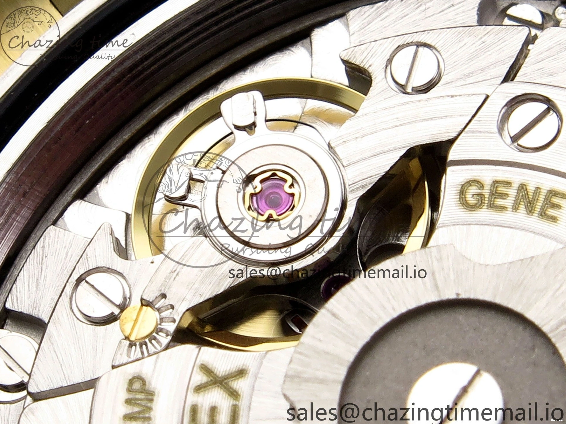 MiroTime 0127 Vibrant DateJust 41 126333 EWEF Best Edition YG Stick Dial on SS YG Jubilee Bracelet A 990